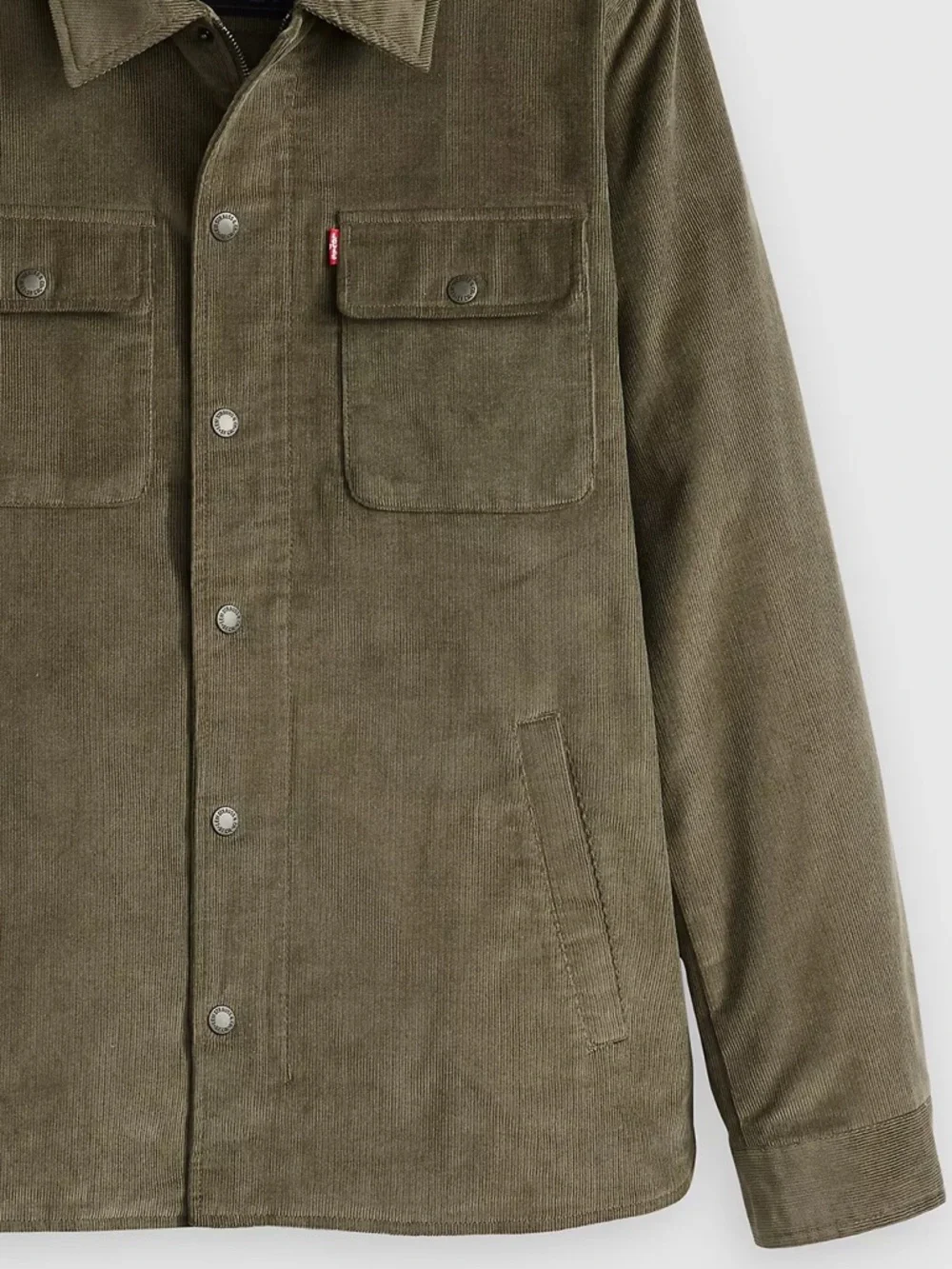 Levi’s Corduroy Jacket Olive green XL - Picture 1 of 7